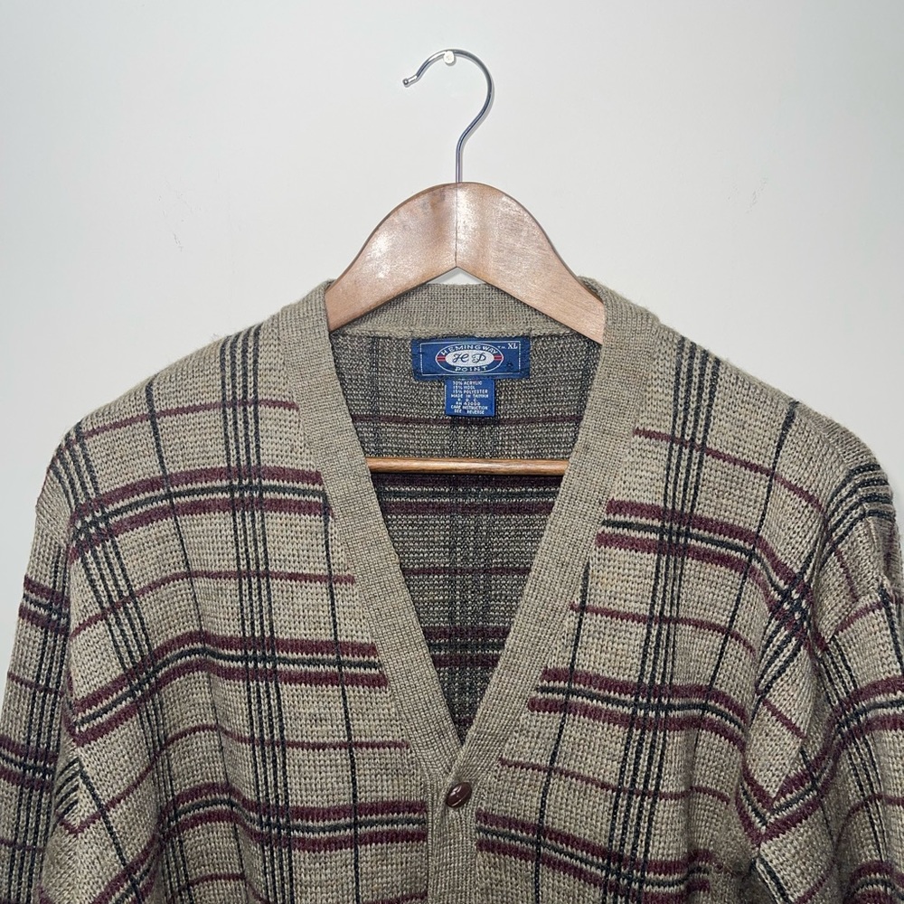 Vintage 80’s Hemingway Point Cardigan Sweater View 2